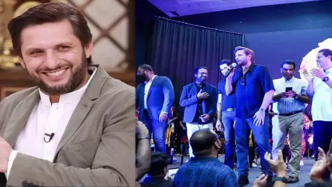 Sahid Afridi With Kerala Community