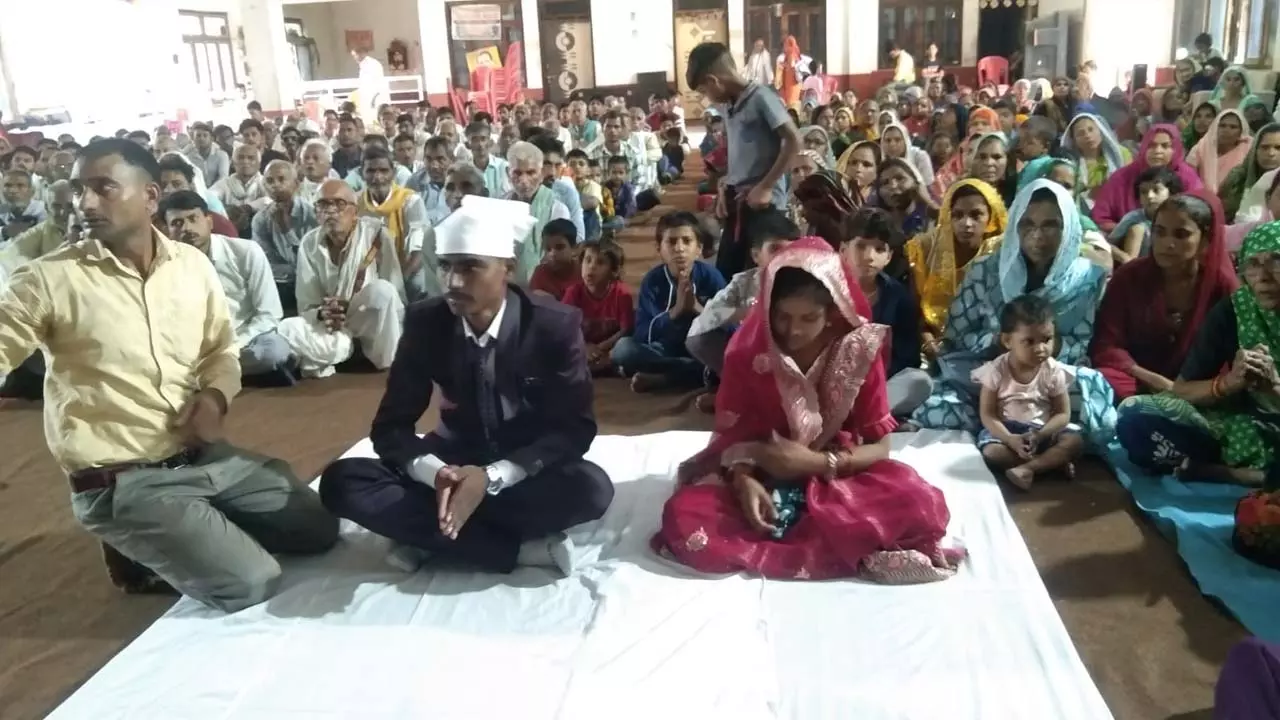 Young women made marriage without dowry