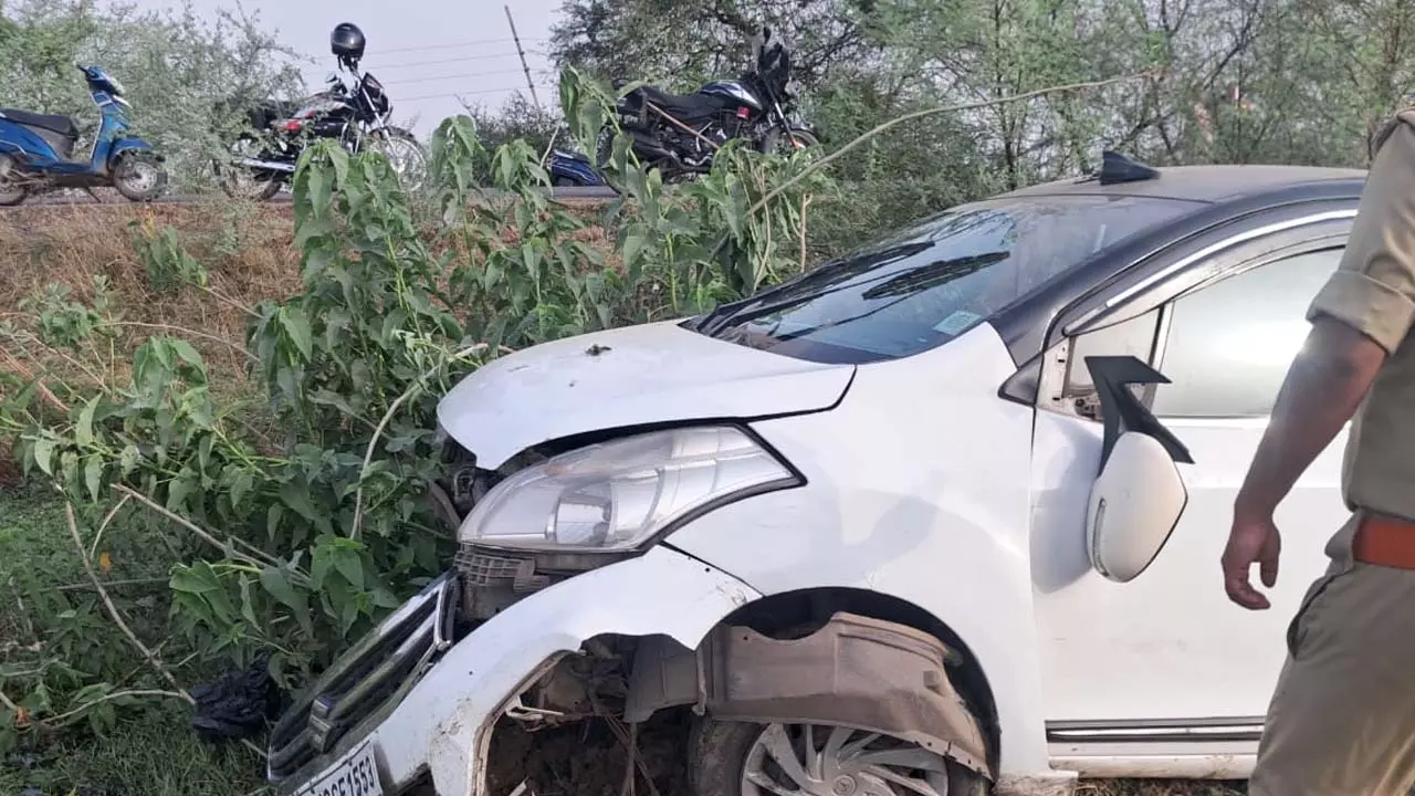 killed, 1 injured in truck-bike collision, 7 injured in car collision