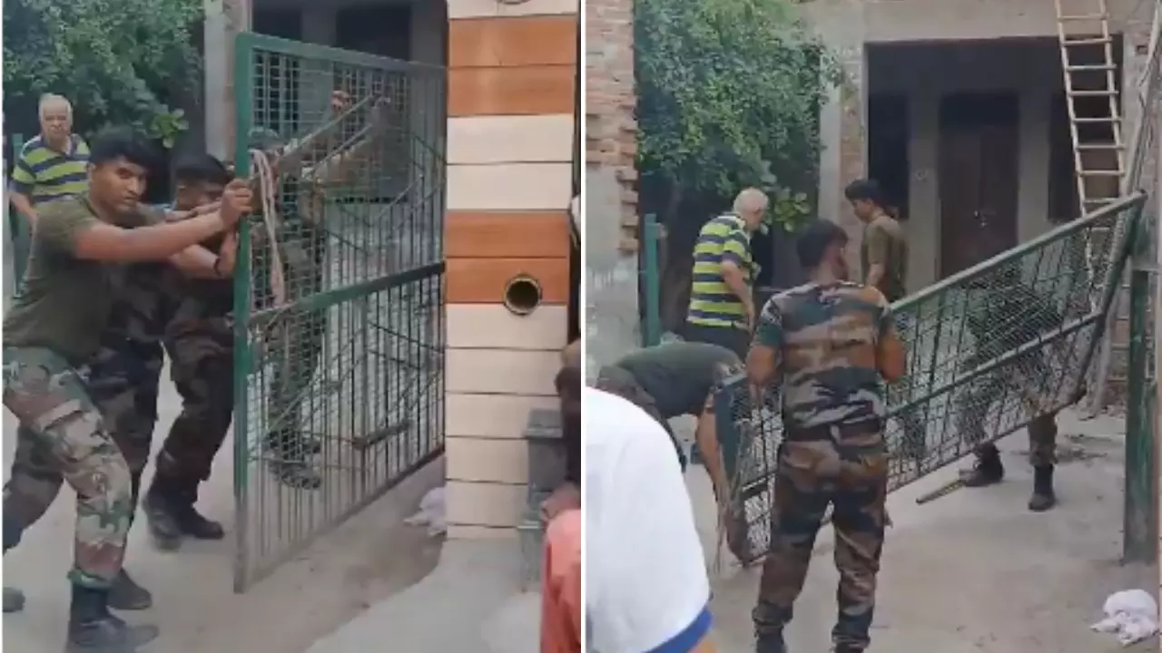 Baghpat News: सेना की वर्दी में आये फौजियों ने मकान में की तोड़फोड़, पुश्तैनी जमीन को लेकर चल रहा विवाद