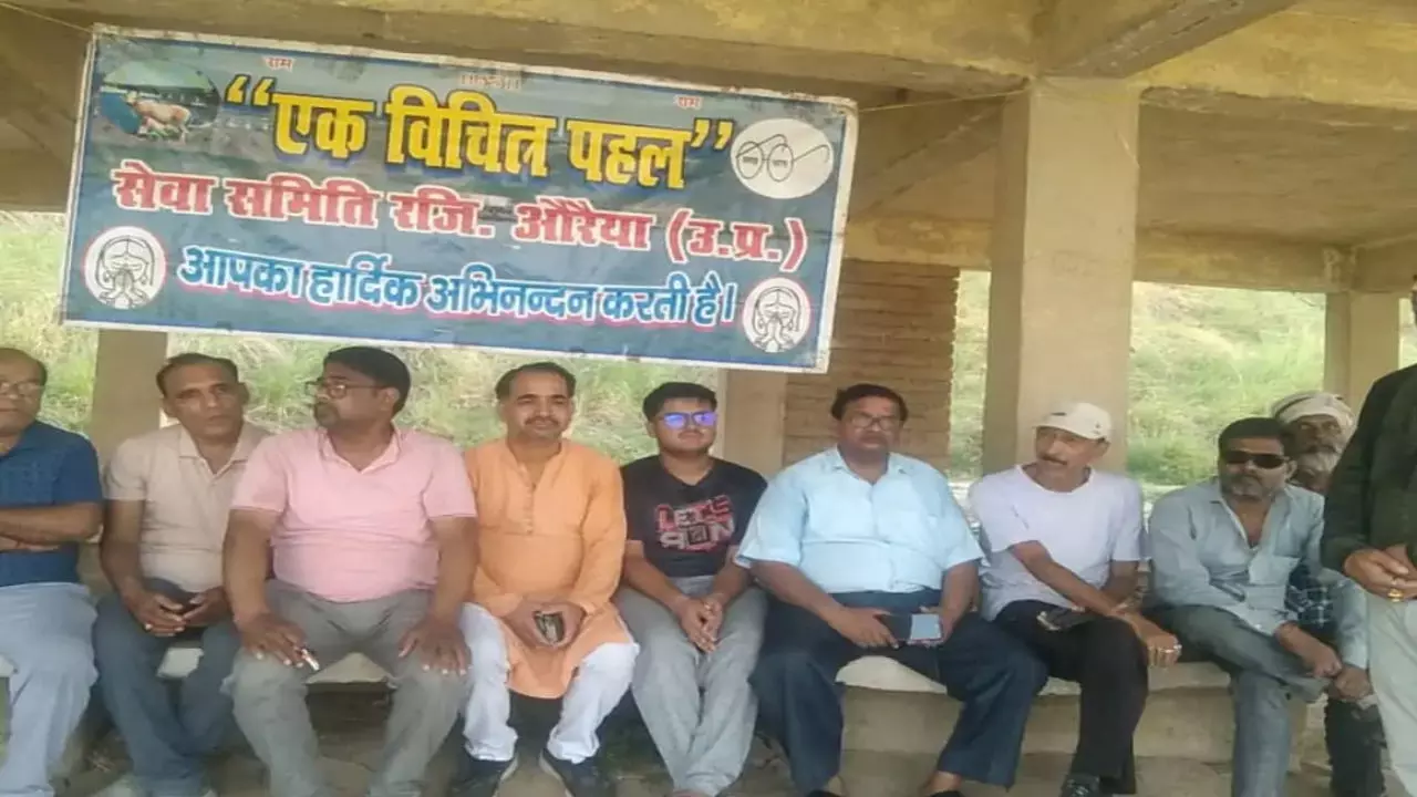 Auraiya News: विश्व पर्यावरण दिवस की पूर्व संध्या पर पर्यावरण गोष्ठी और पौधरोपण अभियान