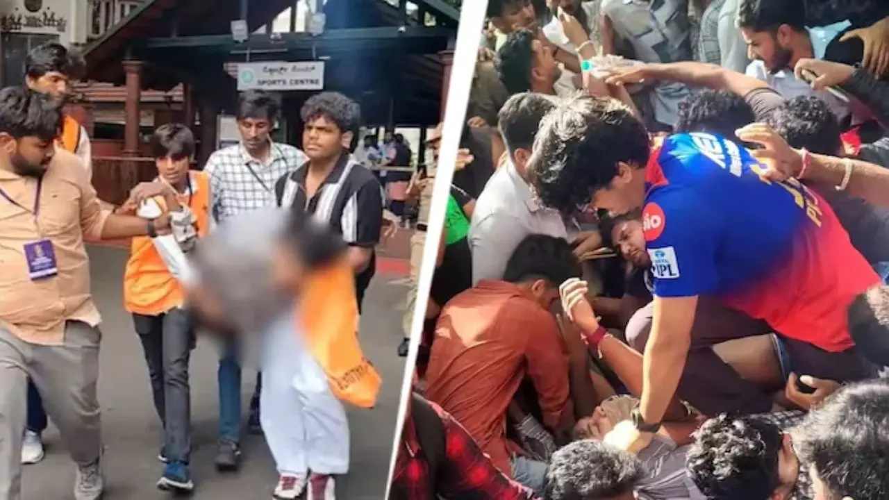 Stampede in RCB Victory Parade: बेंगलुरु के चिन्नास्वामी स्टेडियम के बाहर भगदड़, 11 की मौत