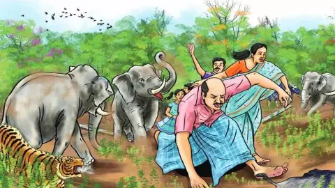 Bahraich News: वन्य जीव हमले से प्रभावित क्षेत्रों में तैनात किये गये अधिकारी-कर्मचारी