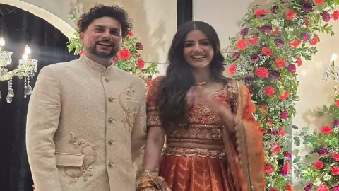 Kuldeep Yadav Engagement