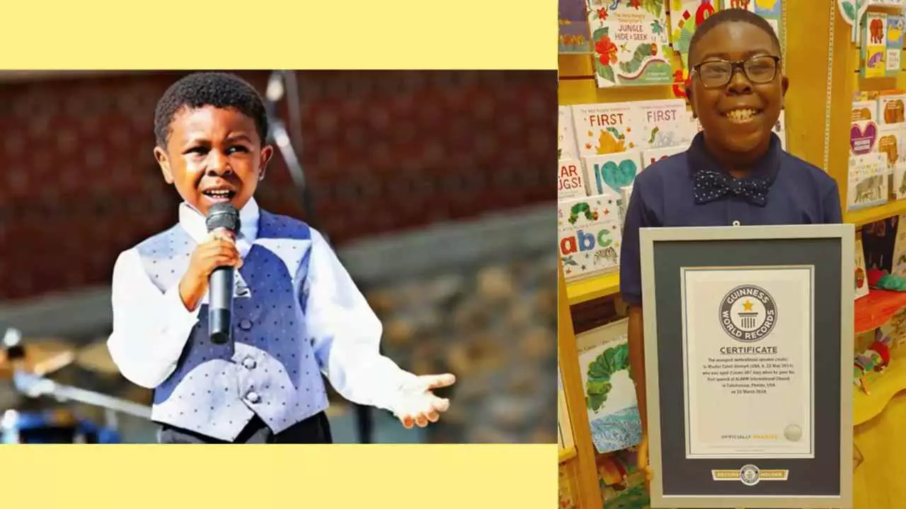 World's Youngest Motivational Speaker Caleb Stewart Became World's