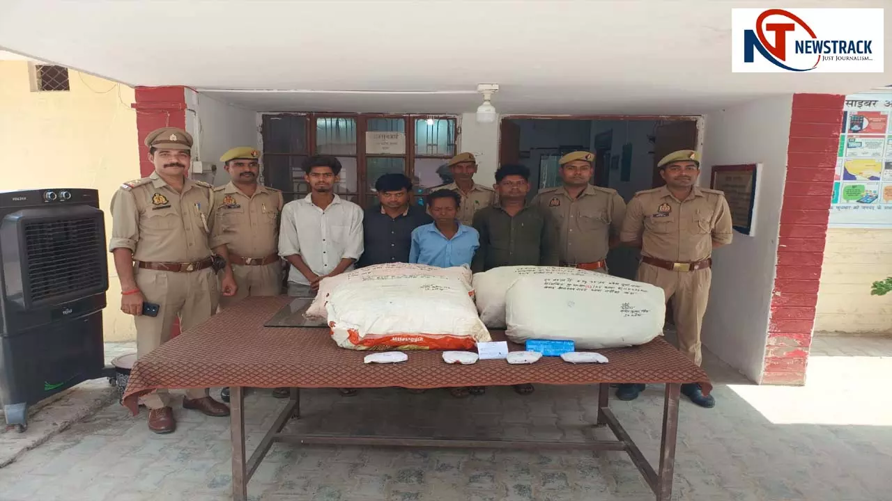 Police arrest 3 smugglers from Orissa, recover 35 kg consignment of dried ganja