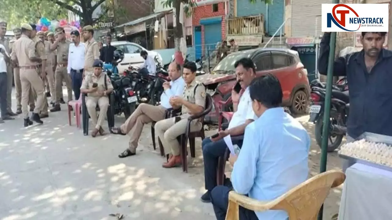 Celebrated Eid ul Ajaha in Balrampur Sravasti Under supervision of DM SP News in hindi