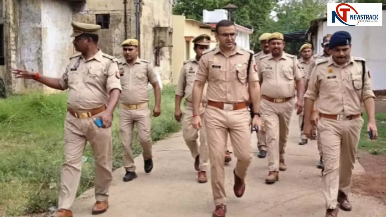 SP Aditya Lange inspects arrangements for upcoming JTC training in Naugarh