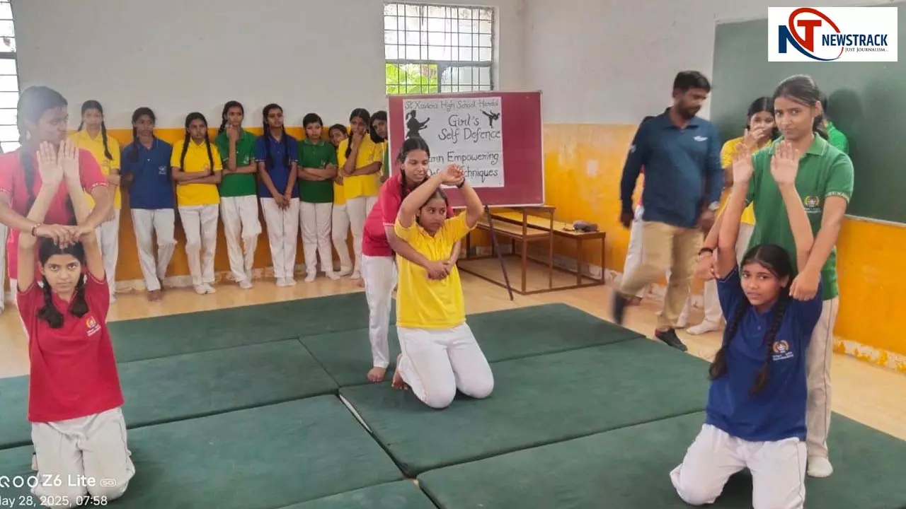 St. Xaviers High School Hardoi Makes Students Empowered Through Self Defense Workshop