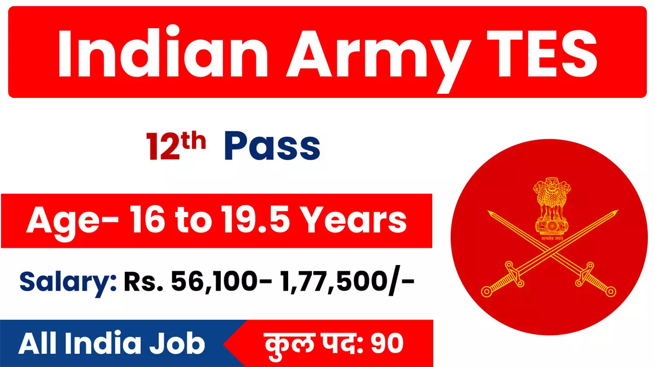 Indian Army TES 54 Entry Recruitment 2025