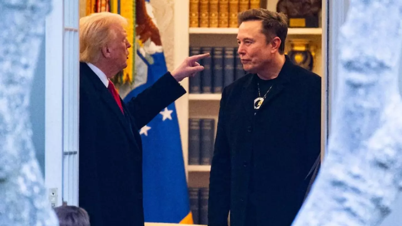 Elon Musk Donald Trump Relation