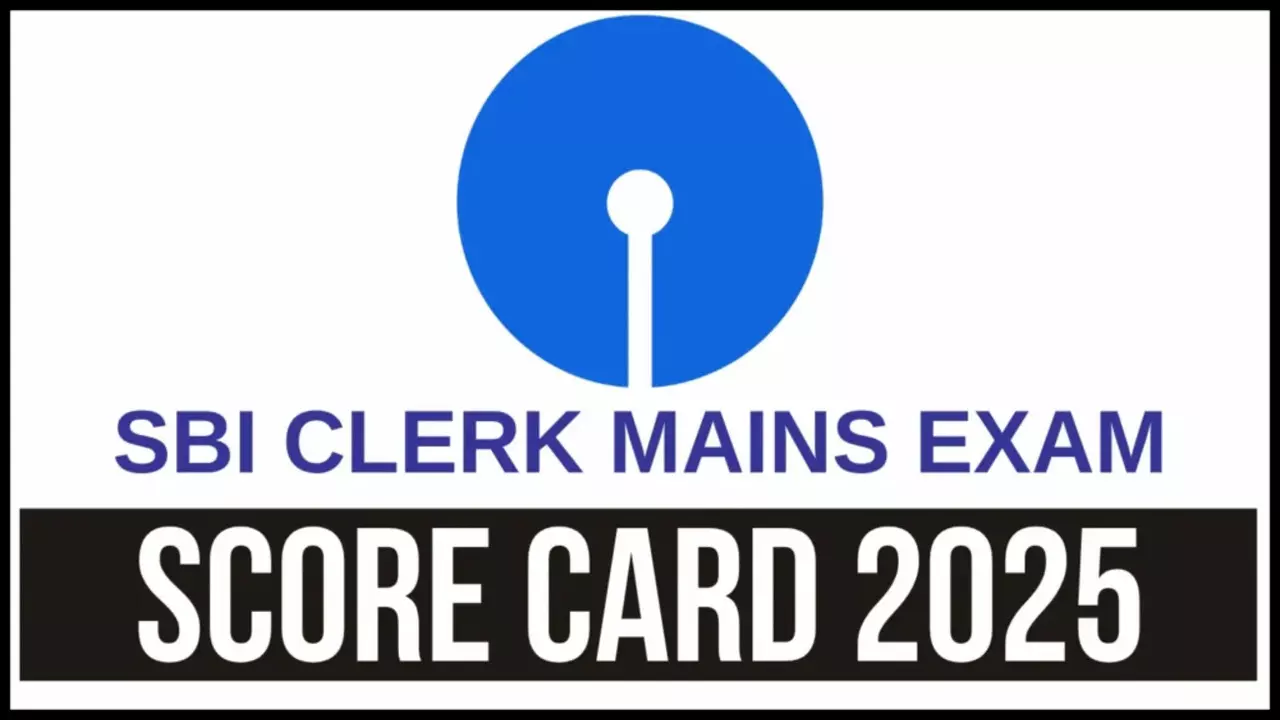 SBI Clerk Scorecard 2025 Released