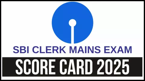 SBI Clerk Scorecard 2025 Released SBI Clerk Scorecard 2025 Released