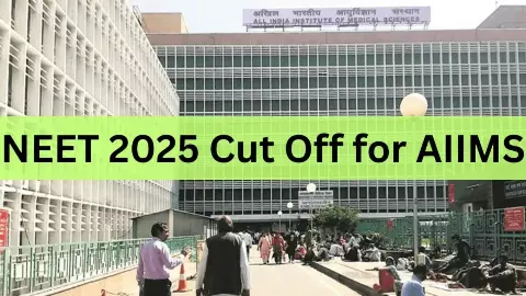 NEET Delhi Cut off AIIMS Admission 2025 NEET Delhi Cut off AIIMS Admission 2025