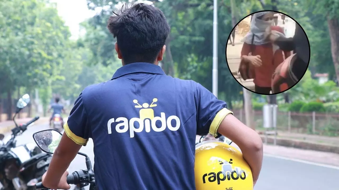 Rapido Bike Driver Slaps Woman