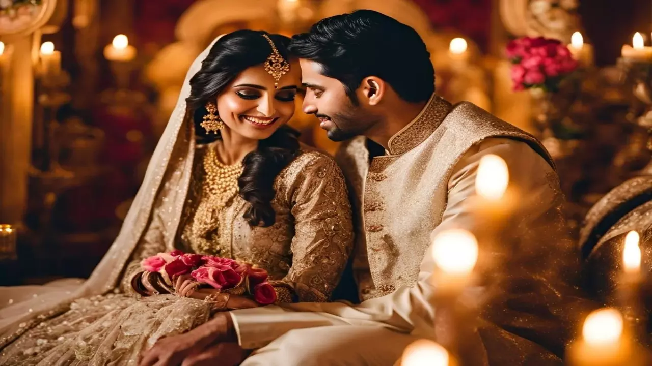 First Night After Marriage Called Suhaagraat