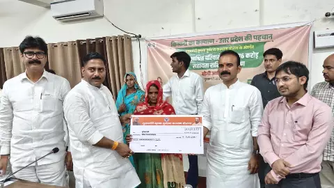 109 farmers get relief of Rs 50 million in Chandauli