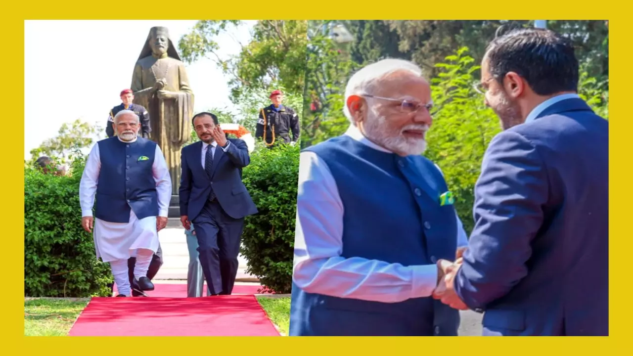 PM Modis Cyprus Visit