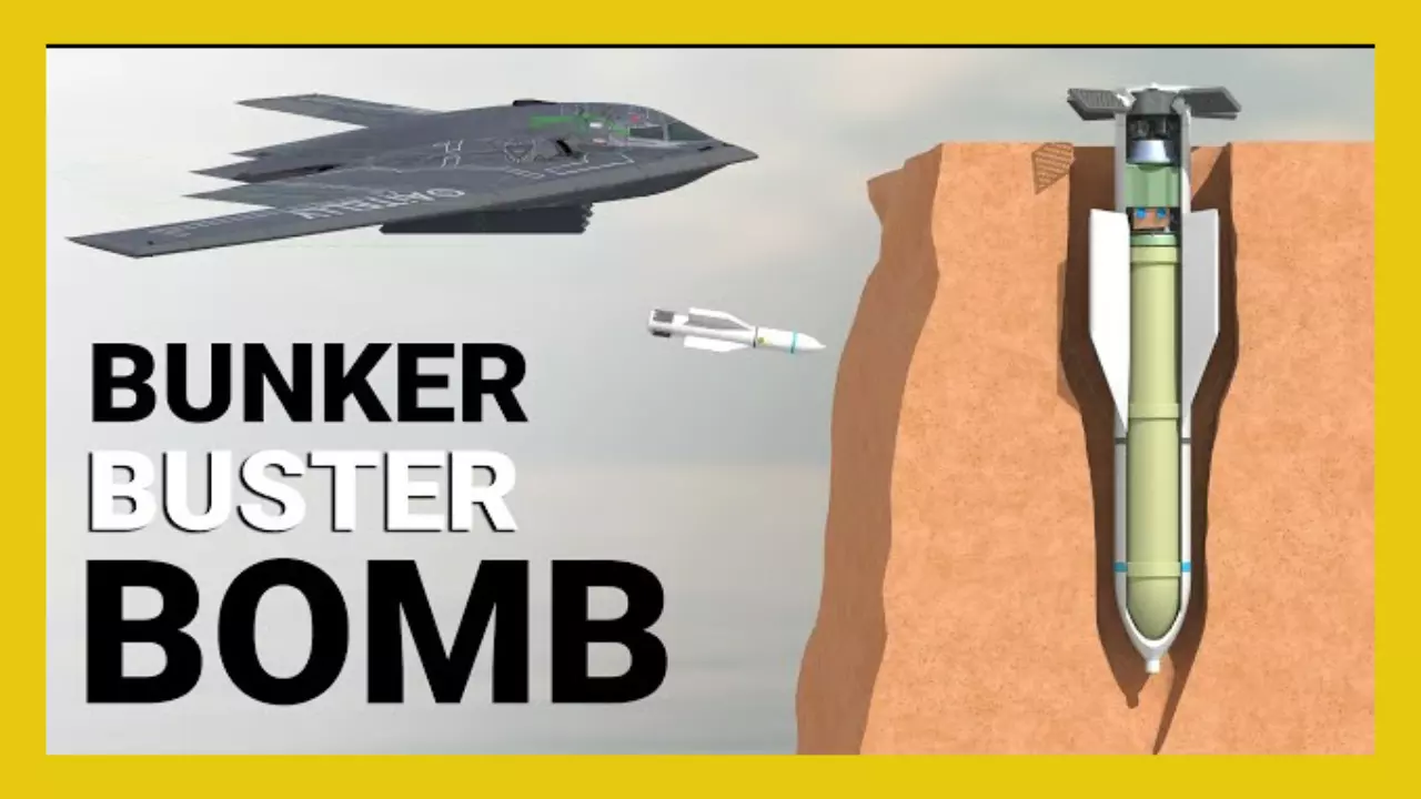 US Bunker Buster Bomb