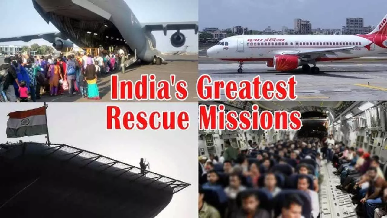 india 5 biggest evacuation missions
