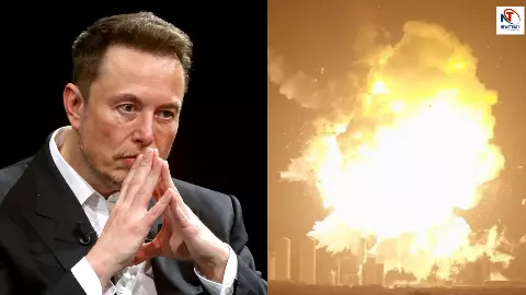 Elon Musks SpaceX Starship rocket blasts during testing, watch viral video!