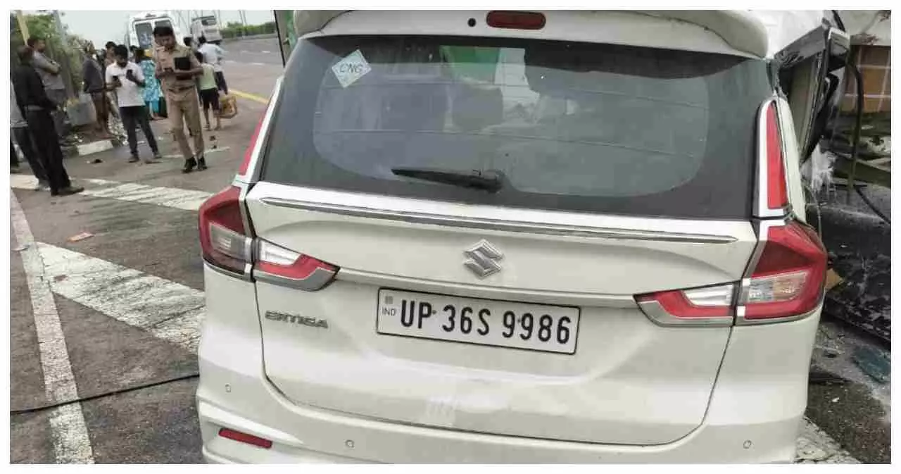 Unnao News: सड़क हादसे मे दरोगा की मौत, सिपाही समेत 6 घायल,नाबालिग को राजस्थान से लेकर लौट रहे थे, एक्सप्रेस-वे पर हुआ हादसा