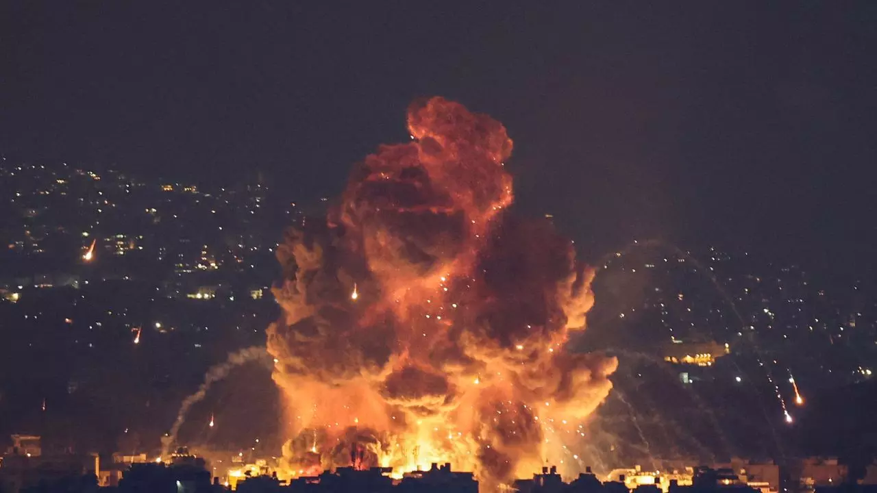 Iran Attack Cluster Bomb
