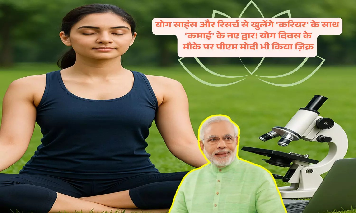 Modi on Yoga Day 2025: योग साइंस और रिसर्च से खुलेंगे करियर के साथ कमाई के नए द्वार! योग दिवस के मौके पर पीएम मोदी भी किया ज़िक्र