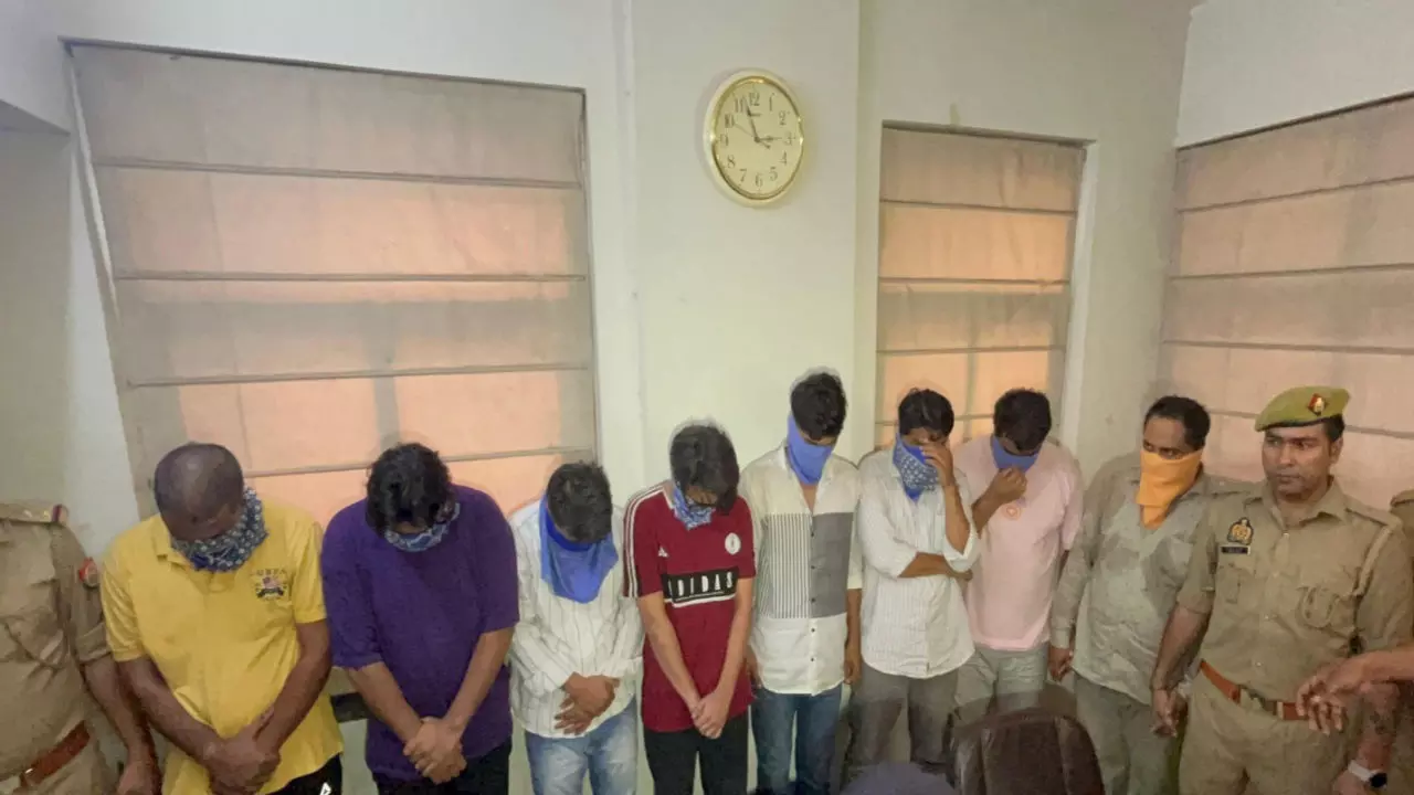 Lucknow News: ऑनलाइन ठगी करके Crypto Currency में इन्वेस्ट करने वाले 8 शातिरों को लखनऊ की साइबर क्राइम पुलिस ने किया गिरफ्तार