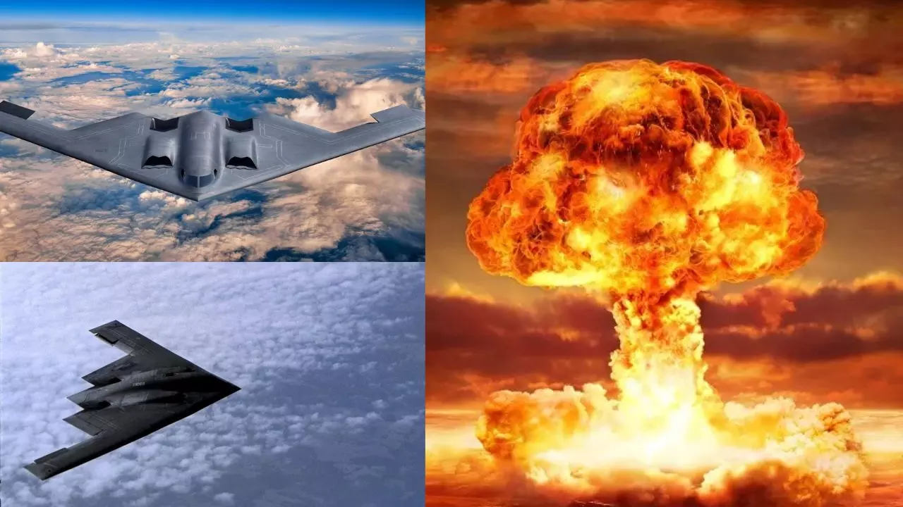 America B-2 bombers Attack On Iran