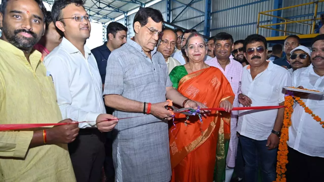 Inauguration of new waste plant