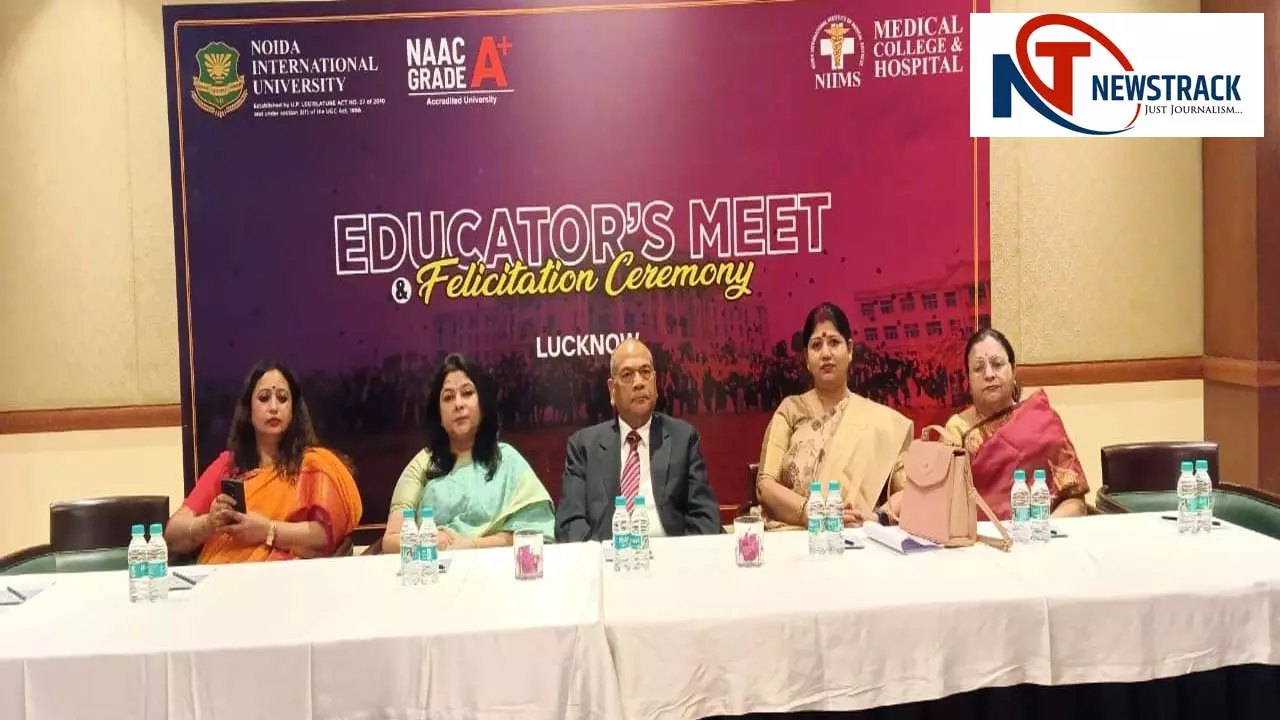 Noida International University organizes Teacher Award Ceremony in Lucknow