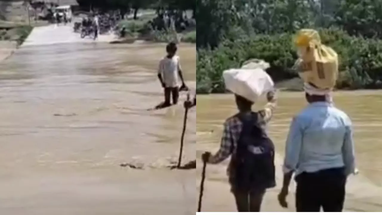 Shravasti News: श्रावस्ती में बरसात से किसानों के चेहरे खिले, डिप पर पानी का बहाव तेज, बाढ़ से निपटने को प्रशासन की सतर्क दृष्टि