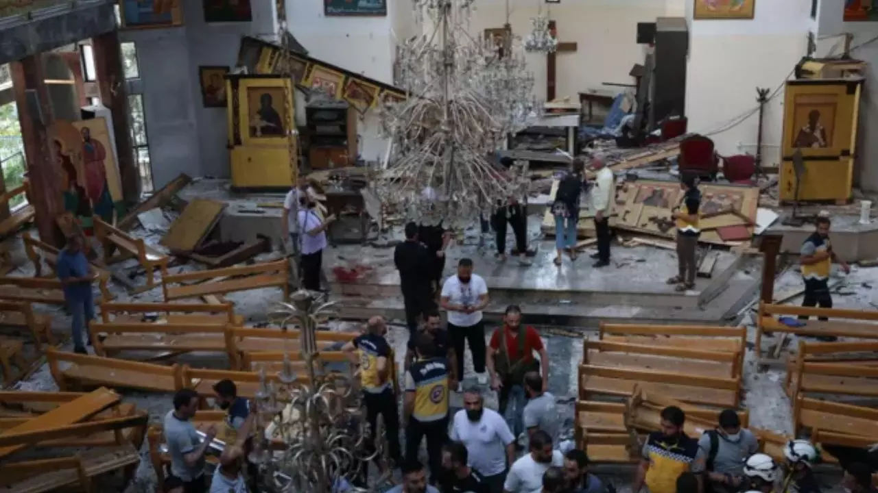 Syria Suicide Attack In Church