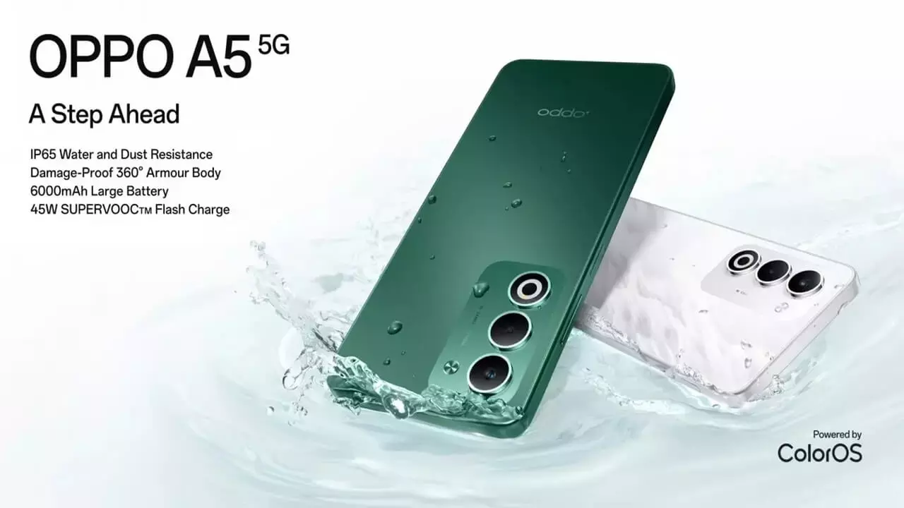 OPPO A5 5G Launch