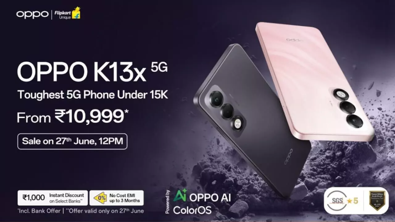 OPPO K13x Launch