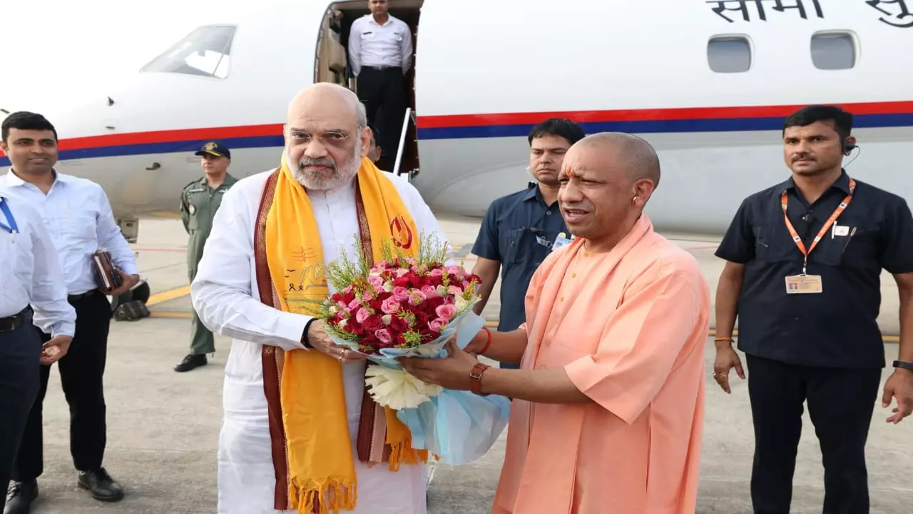 Amit Shah and Yogi Adityanath