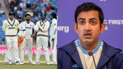 IND vs ENG Test Match coach Gautam Gambhir IND vs ENG Test Match coach Gautam Gambhir