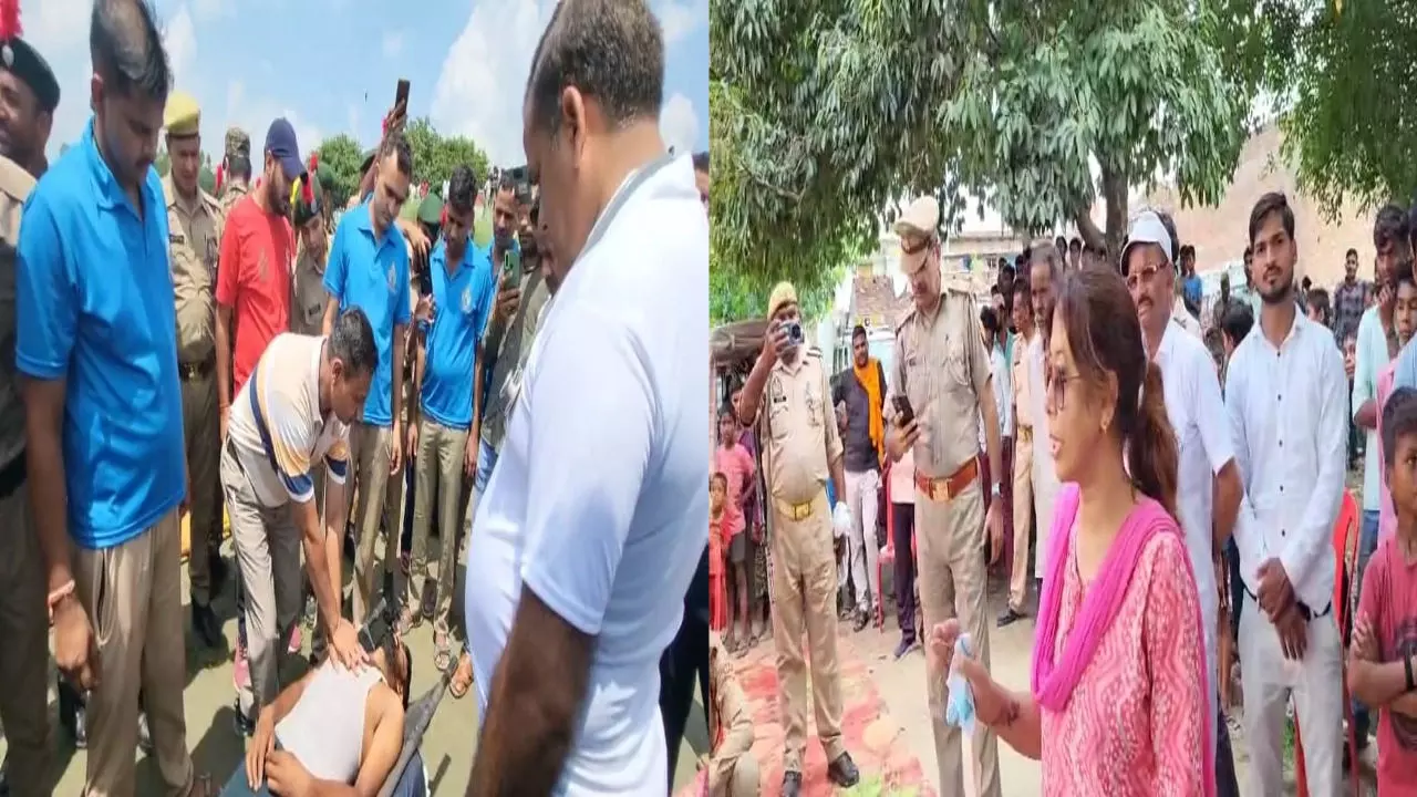Bareilly News: बाढ़ से बचाव के लिए किया गया मॉक ड्रिल, SDM ने ग्रामीणों को बताए आपदा से बचने से तरीके