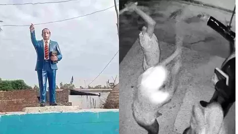 Bareilly News: असामाजिक तत्वों ने बाबा साहब अंबेडकर की प्रतिमा को तोड़ा, घटना सीसीटीवी कैमरे में कैद Bareilly News: असामाजिक तत्वों ने बाबा साहब अंबेडकर की प्रतिमा को तोड़ा, घटना सीसीटीवी कैमरे में कैद