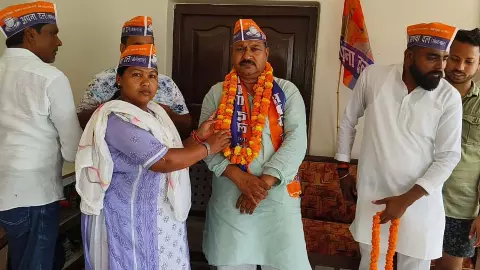 Prabhat Patel of Chandauli becomes national president of Apna Dal (S) Sahakaraita Manch