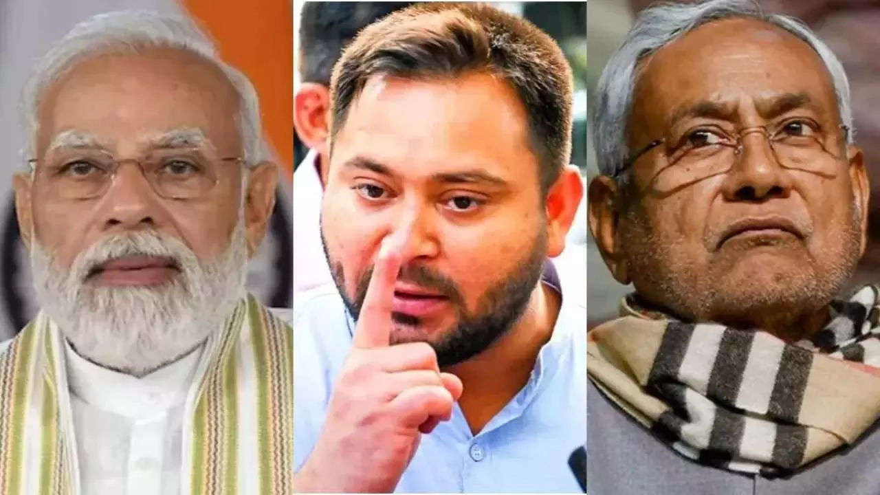 बिहार में वोटरबंदी की साजिश! तेजस्वी का विस्फोटक बयान—दलितों, गरीबों के वोट मिटाने की साजिश में जुटी BJP!