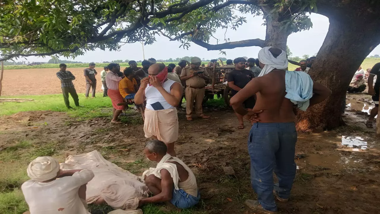 Jalaun Lightning Death