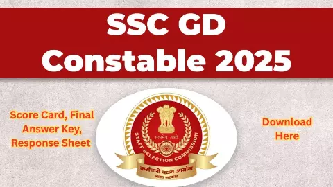 SSC GD Constable 2025 SSC GD Constable 2025