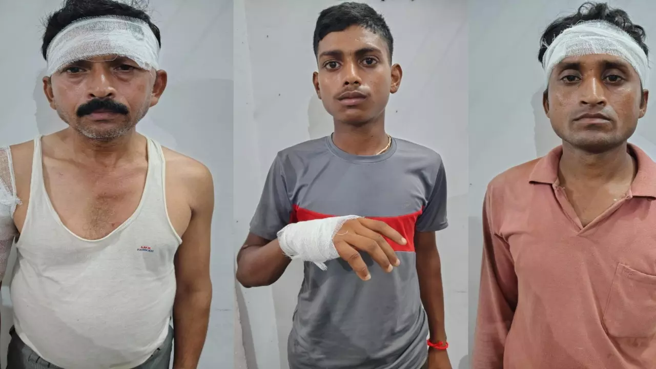 Bulandshahr News: भू विवाद में भतीजों ने चाचा और भाइयों को दे दना दन पीटा, 3 घायल