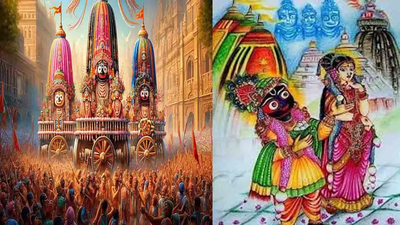 bhagwan jagannath रूठ गईं लक्ष्मी जी कैसे मनाते है, जानिए हेरा पंचमी पर कैसे होता है प्रेम और नाराजगी का मिलन
