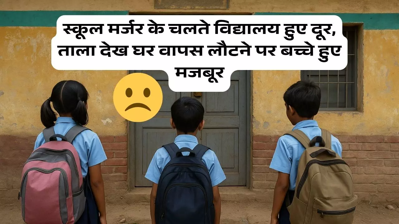UP school merger controversy
