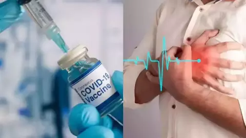 Covid vaccine heart attack link