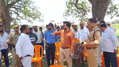 Shravasti News: DM और SP ने मोहर्रम के मद्देनजर कर्बला स्थल का किया निरीक्षण