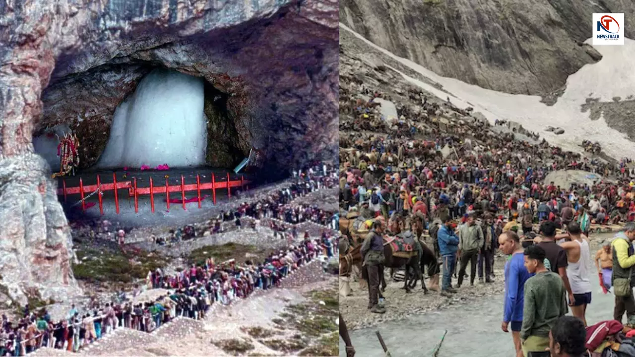 Amarnath Yatra started for darshan of Baba Barfani close interaction of security and facilities